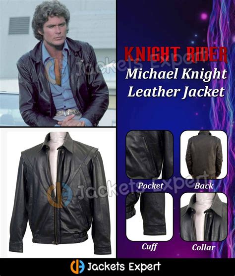 Michael Knight Rider Leather Jacket 